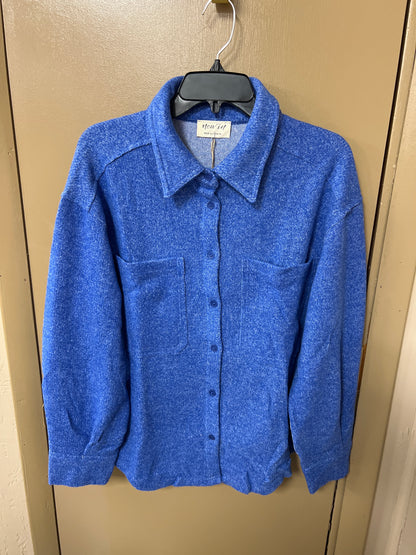 Go Bears Royal Blue Shacket