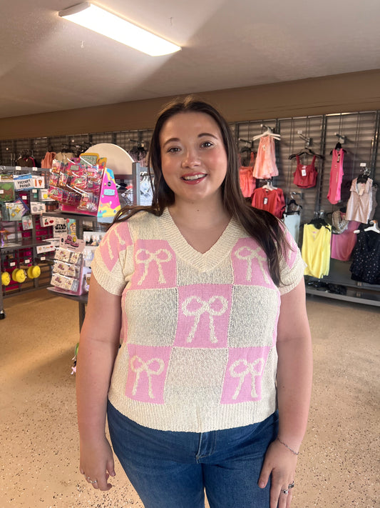 BOWutiful Knit Top