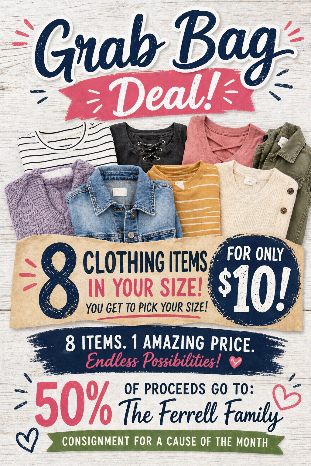 8 for $10 Mystery Grab Bag